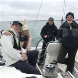 The Milebuilding Club enjoy a day on the Solent
